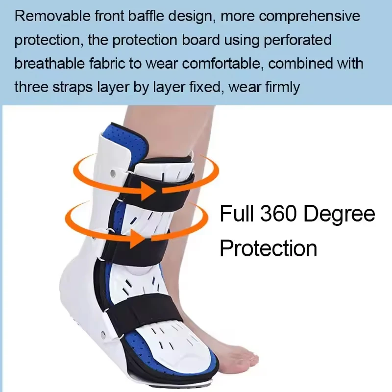 1Pcs Medical AFO Drop Foot Brace- Removable Drop Foot Postural Correction Brace-Ankle Sprain Foot Support Correction Shoes