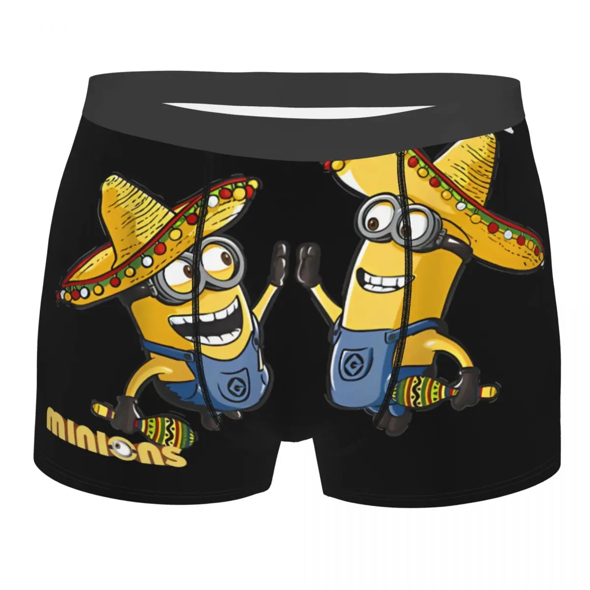 Cattivissimo Me Minions Minions Mutande Mutandine traspiranti Intimo uomo Pantaloncini comodi Boxer