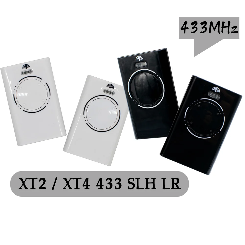 

1/3/5 шт. 433 XT2 XT4 SLH LR 787007 787008 Пульт дистанционного управления для гаражных ворот, частота 433 МГц, ручной передатчик для ворот