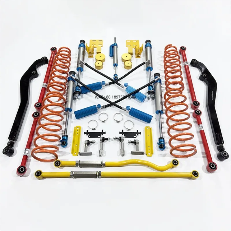 High Performance Lc80 Nitrogen Adjustable Shock Absorber Off-road 4x4 Suspension complete lift kit
