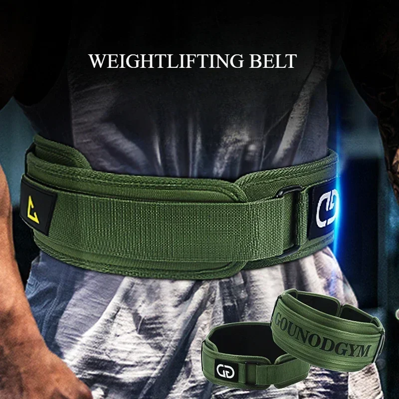 

Пояс для фитнеса GOUNOD из ЭВА, приседание, корсет для тяжелой атлетики, тренировочный корсет высокой интенсивности, тренировочная защита талии