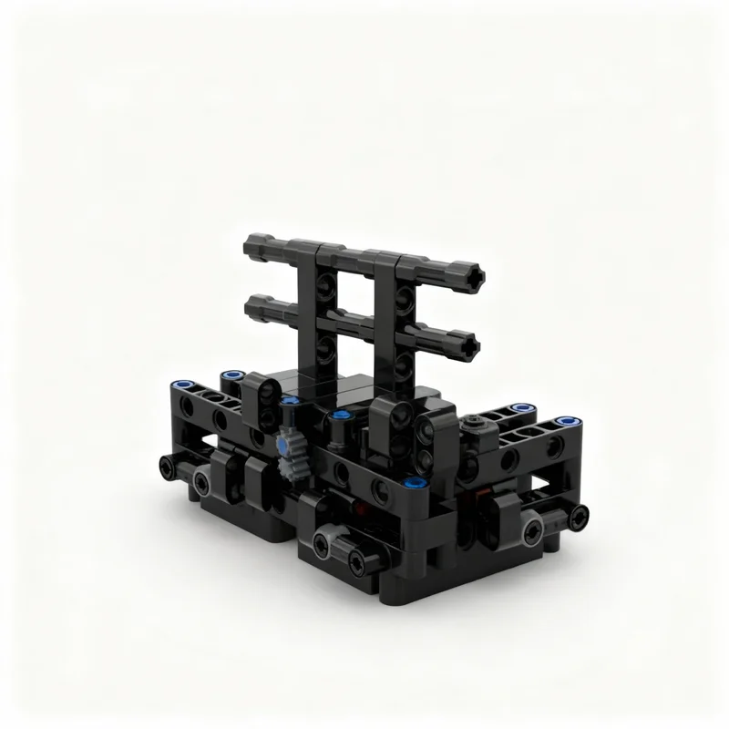107pcs MOC Technical Adjustable Fork Model Toys Building Blocks Construction Christmas Gift DIY Assemble Kids Creative Idea