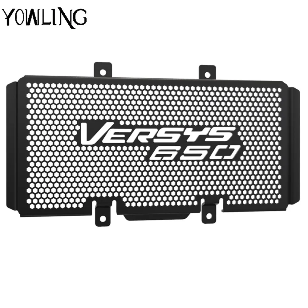 For Kawasaki Versys 650 2010-2012 2013 2014 Motorcycle Radiator Guard Tank Grill Shield Engine Cooler Bezel Protector Mesh Cover