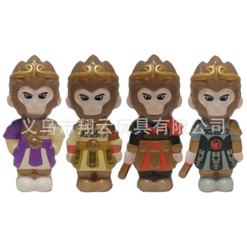 Mito preto dos desenhos animados: jogo wukong brinquedo de descompressão modelo descompressão macio lento rebote boneca figura das crianças brinquedo cura presente