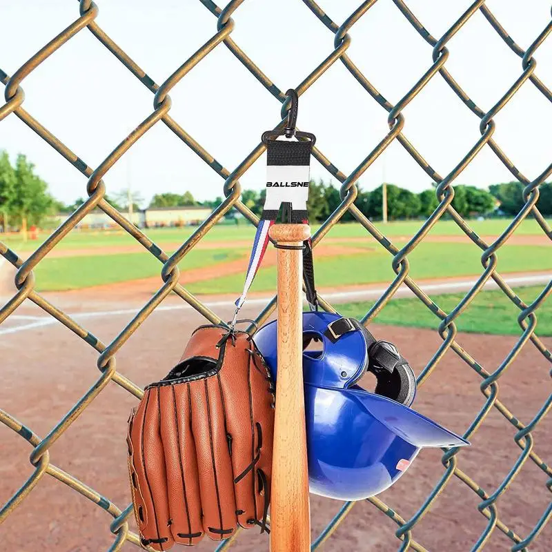 Dugout Organizer 3-in-1 Dugout Gear Hanger Baseball Softball Gear Hanger Dugout Organizers Keep Glove Helmets Bat Clean dropship