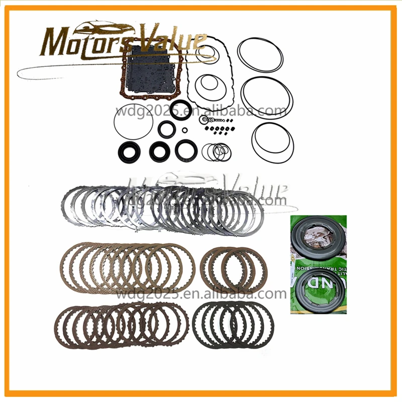 A6LF1 A6LF2 A6LF3 6AT Transmission Gearbox Clutch Overhaul Rebuild Kit For Hyundai Kia 4WD