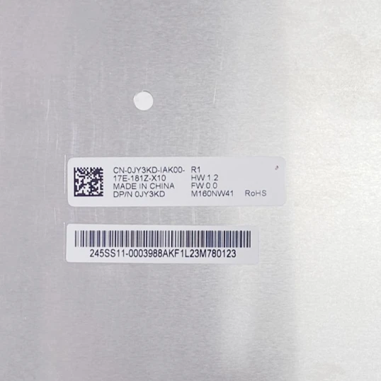 

M160NW41 R1 Laptop LCD screen 16.0 Inch IPS Replacement Display Panel Matrix