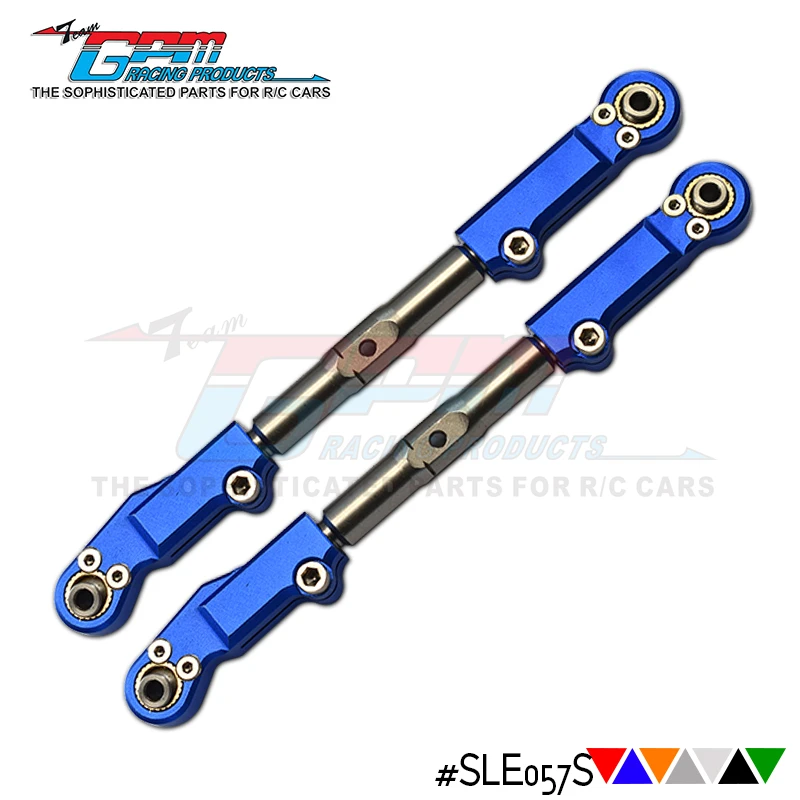 

GPM Aluminum+Stainless Steel Rear Upper Arm Tie Rod For TRAXXAS 1/8 4Wd Sledge