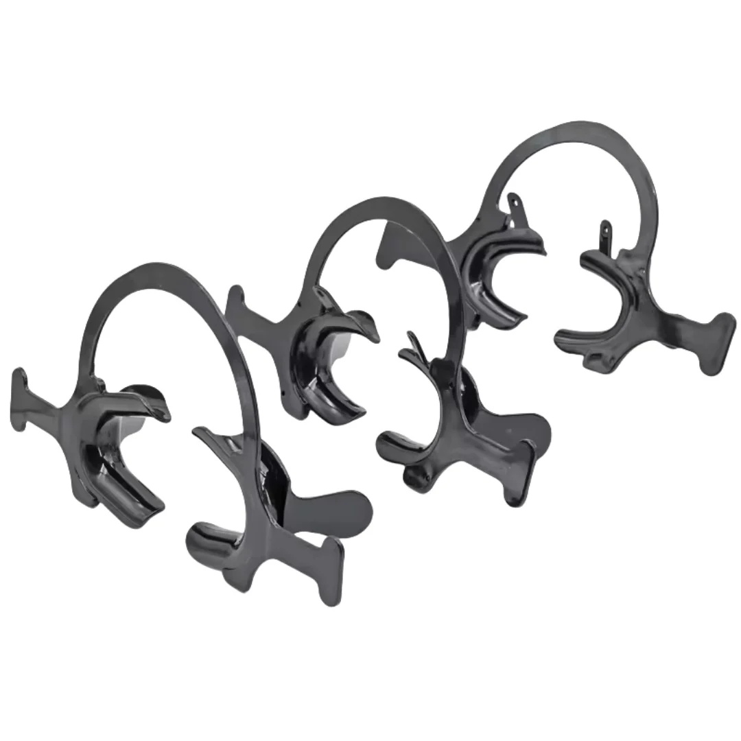 Dental C-Type Cheek Retractor with Handle Intraoral Mouth Opener Plastic Mouth Gag Expander Oral Cavity Retractor for Dentistry view 3