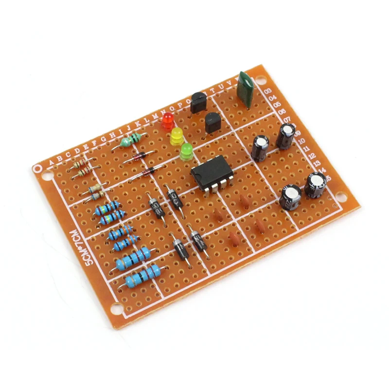 Identification of Electronic Components Welding Practice Package Direct Plug Training Multi-purpose Board Electrician Skills Kit