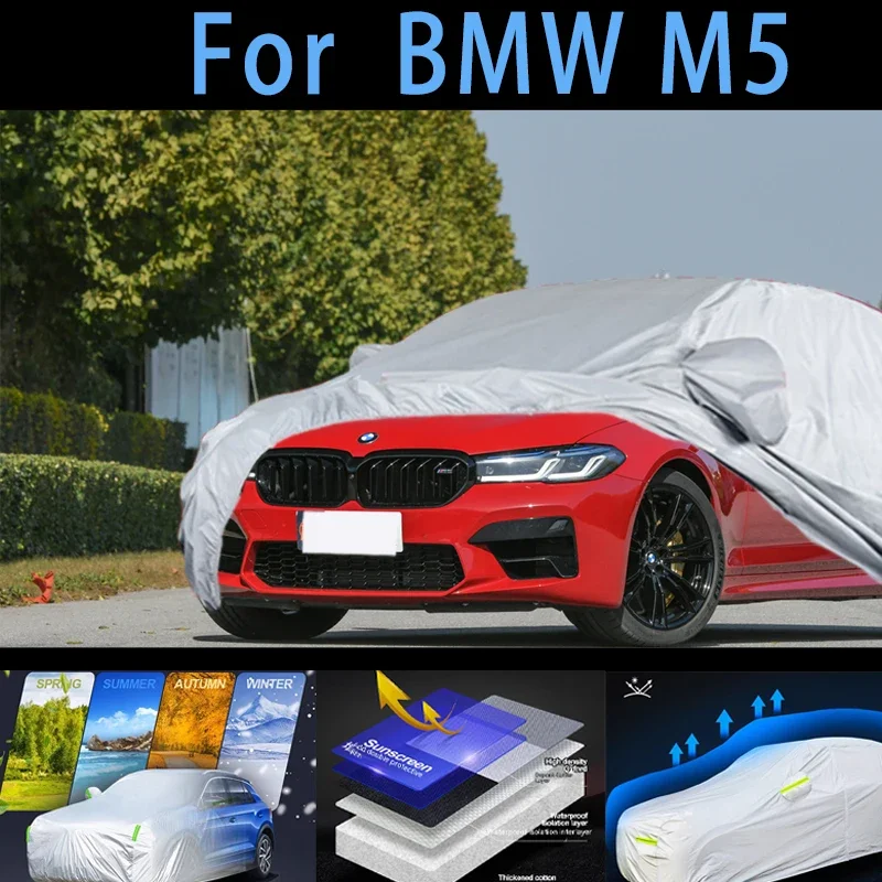 For  BMW m5 Car protective cover,sun protection,rain protection, UV protection,dust prevention auto paint protective