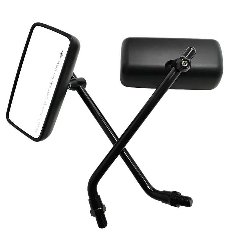 

Зеркала для мотоциклов, универсальные 10 мм, скутер, электронный велосипед, кафе Racer, ретро зеркала заднего вида, регулируемое алюминиевое боковое зеркало HD Vision