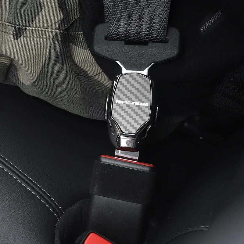 1pc Car Seat Belt Metal Jewelry Seat Belt Accessory Extender For DODGE Magnum image 4