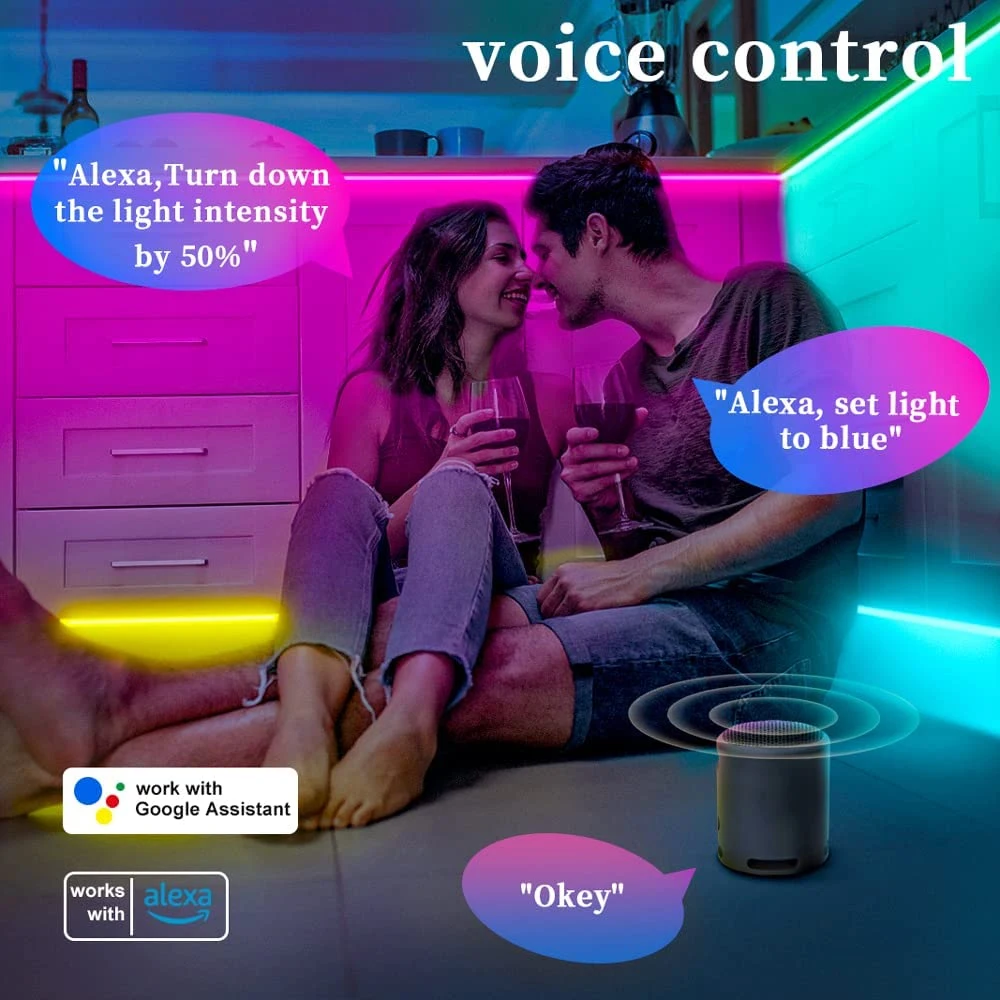 Imagem -05 - Controlador Led Tuya Zigbee Spi Dimmer 5v 12v 24v Ws2811 Ws2812b Sk6812 Rgb Rgbw Luz Endereçável App Tuya para Alexa Google