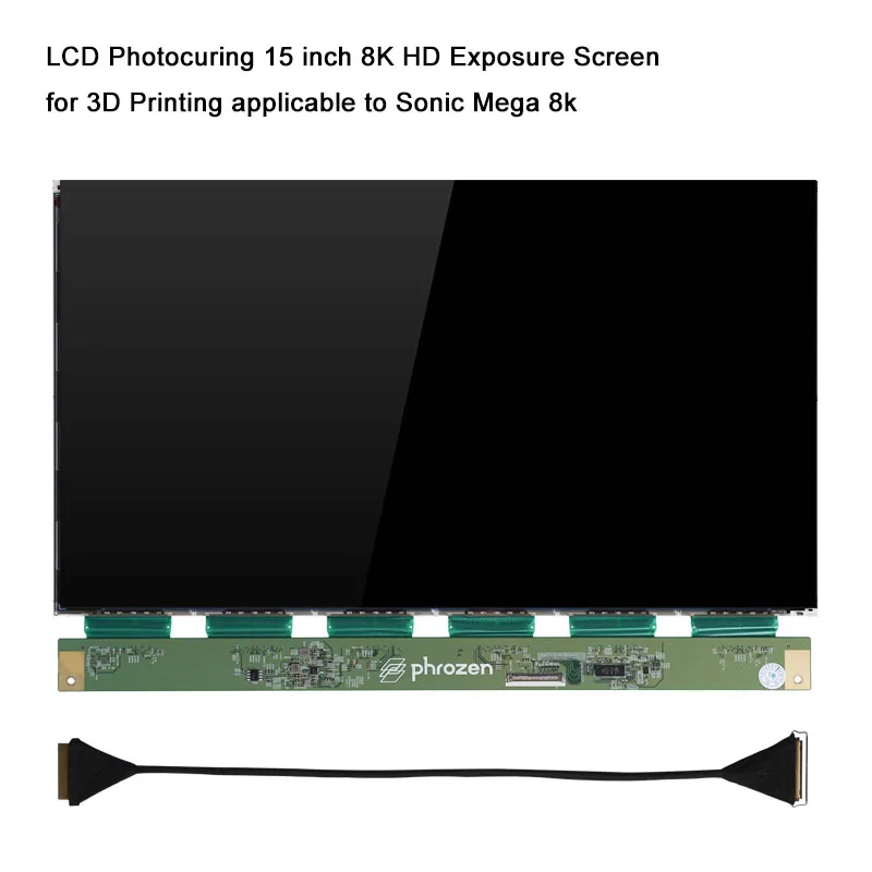 

Фотоотверждаемый ЖК-экран с 15-дюймовым экраном 8K HD для 3D-печати, применимый к Sonic Mega 8k