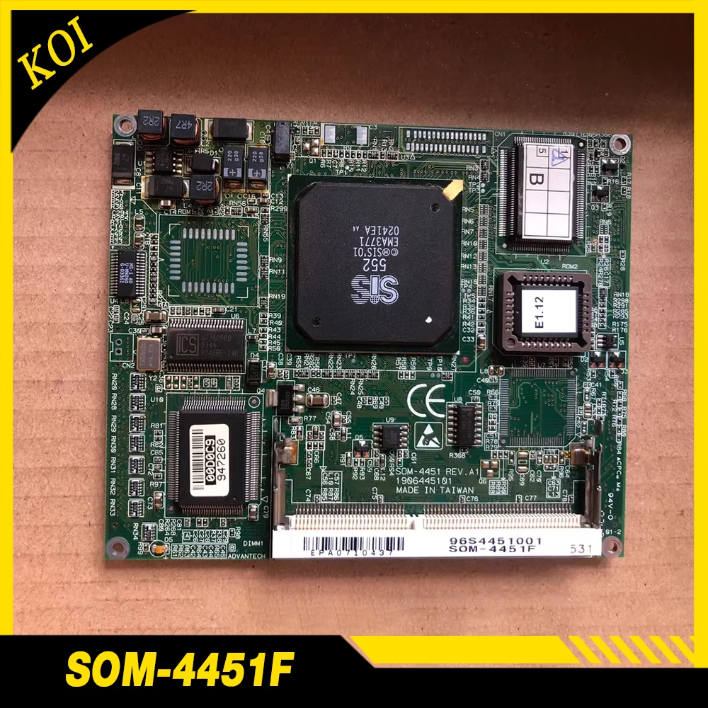 

SOM-4451 REV A1 For ADVANTECH Core Motherboard SOM-4451F 96S4451001
