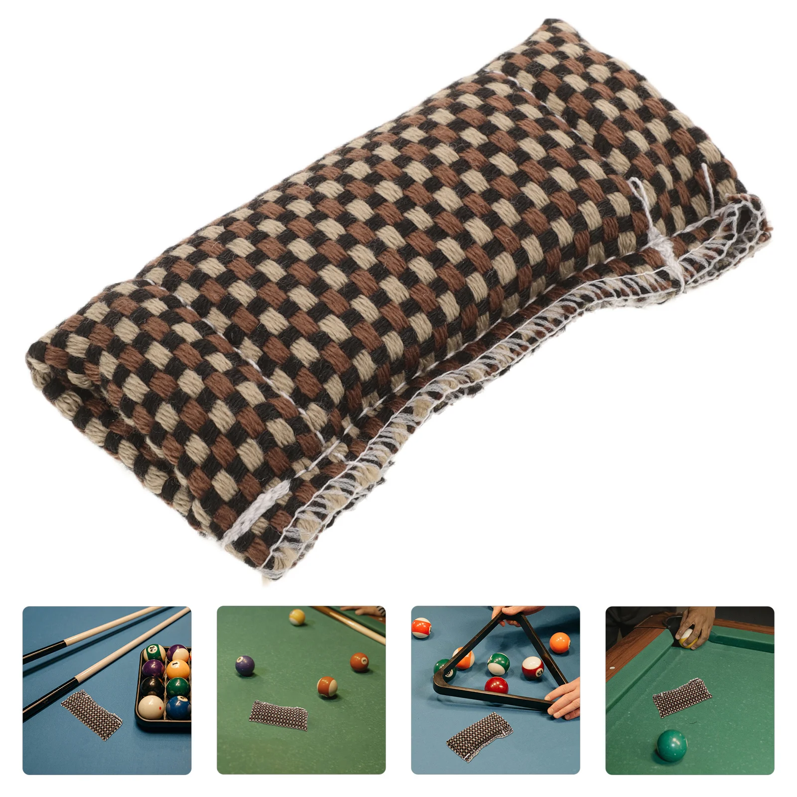 

Billiards Cue Cleaning Cloth Polishing Tool Compact Pool Cue Shaft Cleaner Snooker Stick Accessory Billiard Table Cloth Cleaner