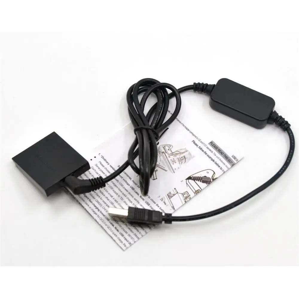 5V USB Power Bank Charger Cable+ACK-DC40 DR-40 DC Coupler NB-6L Dummy Battery For Canon Camera D30 S90 S95 S120 SX240HS SX520HS