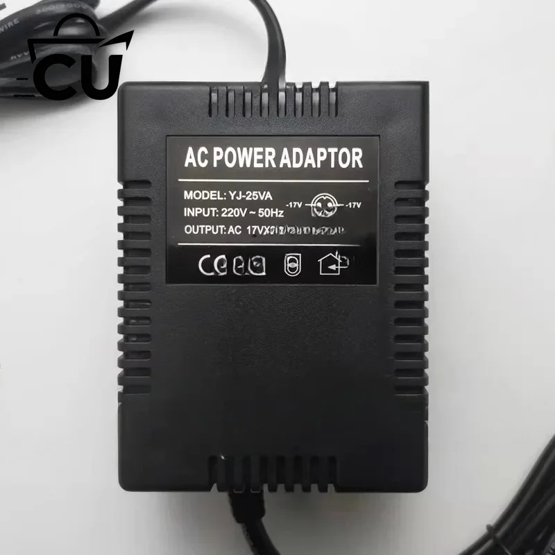 Mixer Special Power Adapter, External Power Cable, Three-pin, 3-hole Power Supply Accessories, Transformer, Dual 17V