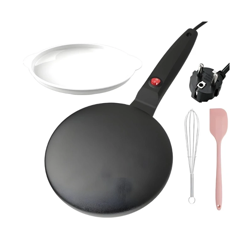 

918D Electric Crepe Maker 220V Featuring Nonstick Coating For Delicious Flatcakes And Desserts