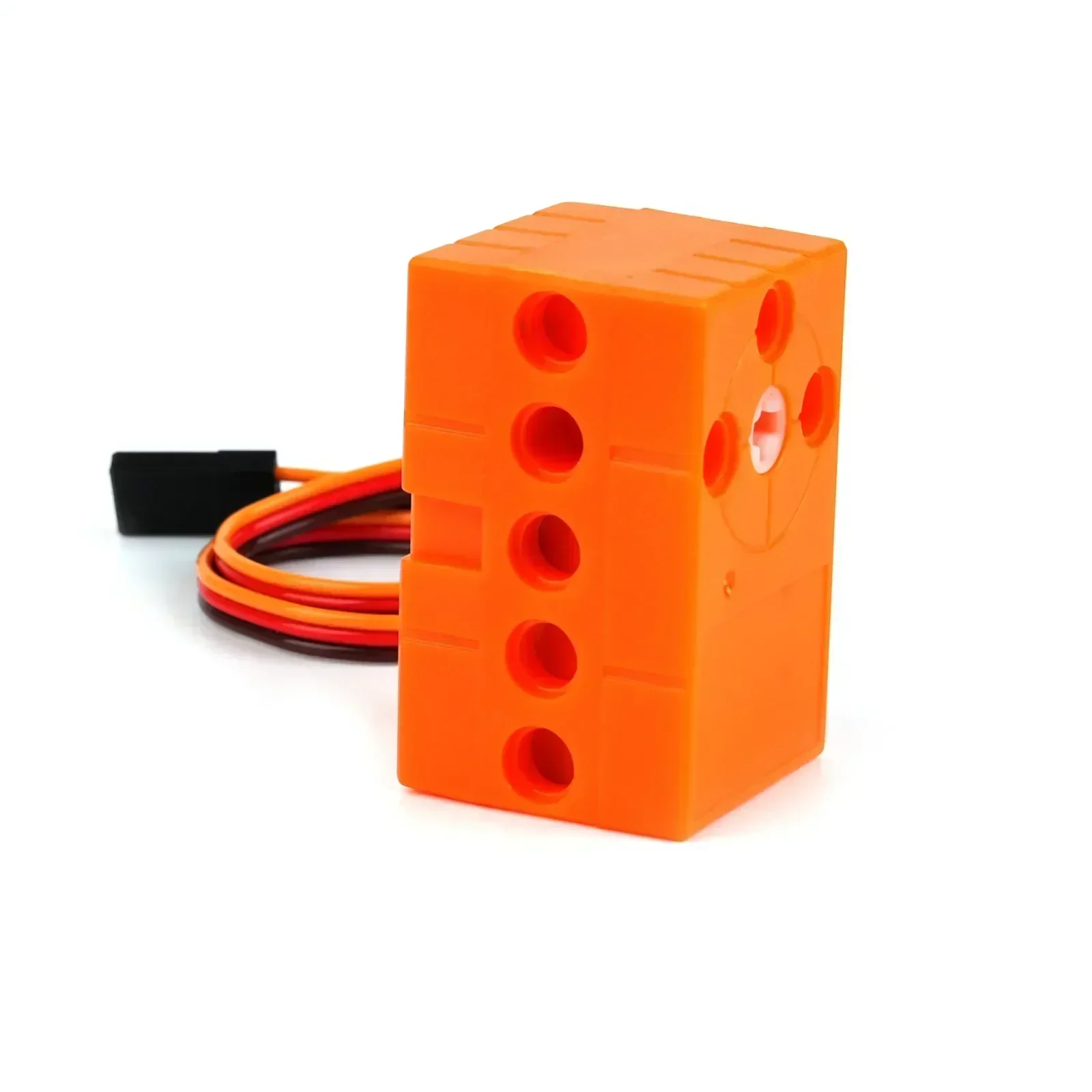 Geekservo مؤازرة صغيرة قابلة للبرمجة 2P/3P سلك دوران 360 درجة متوافق مع مكعبات البناء القياسية Microbit Raspberry Pi