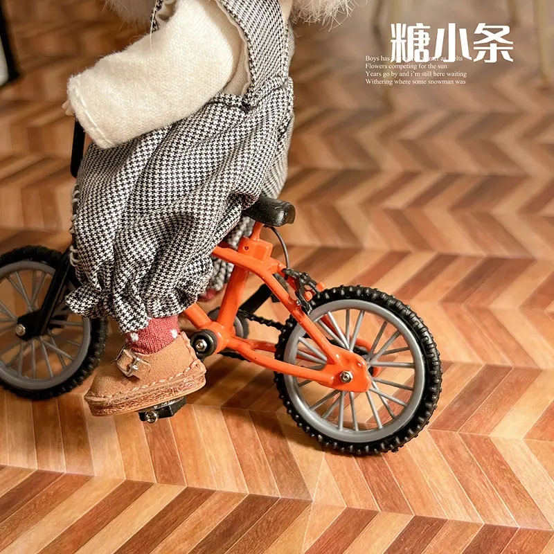 1/12 Poppenhuis Model Meubelaccessoires Fiets Skateboard Motorfiets Bjd Ob11 Gsc Blyth Lol Poppenhuis Miniaturen Foto Prop