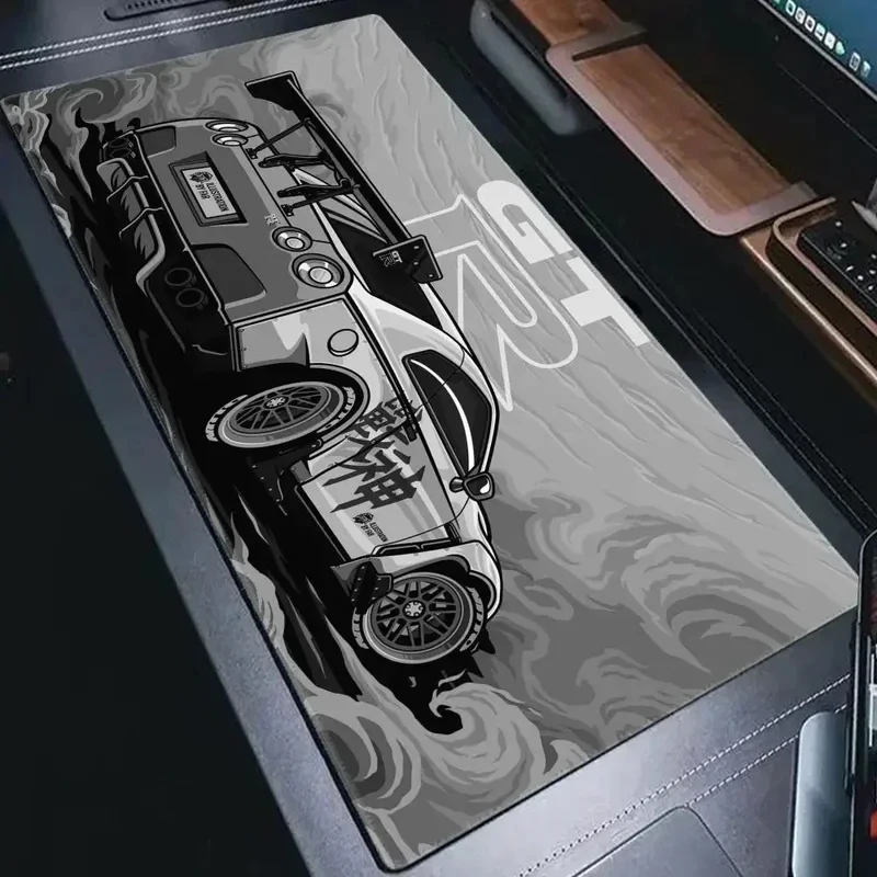

VIKAMA XXL Gaming Mouse Pad Sports Car Desk Mat Computer Keyboard Pad Non-Slip Laptop Accessories Large Gamer Mousepad