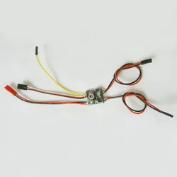 1PC RC modello 2CH regolatore di velocità ESC spazzolato a doppia via 2/3S 5 ax2 regolatore elettronico bidirezionale con freno neutro 6-14V fai da te