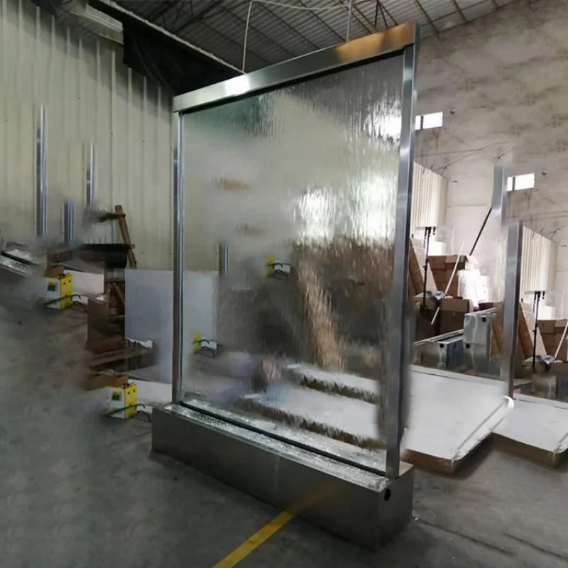 custom.Acrylic Modern Multi-Functional Fountain Waterfall Wall Interior Decoration Bubble Wall