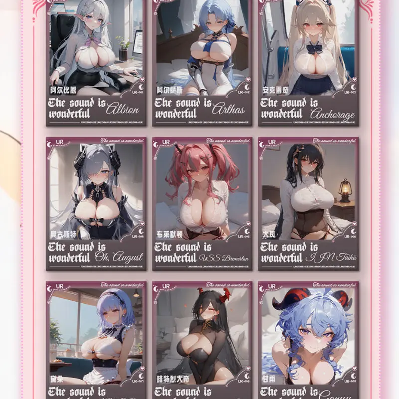 2025 mingka cultura yiyibushe deusa história coleção cartão waifu booster caixa negociação ccg tcg doujin brinquedo e hobbies presente