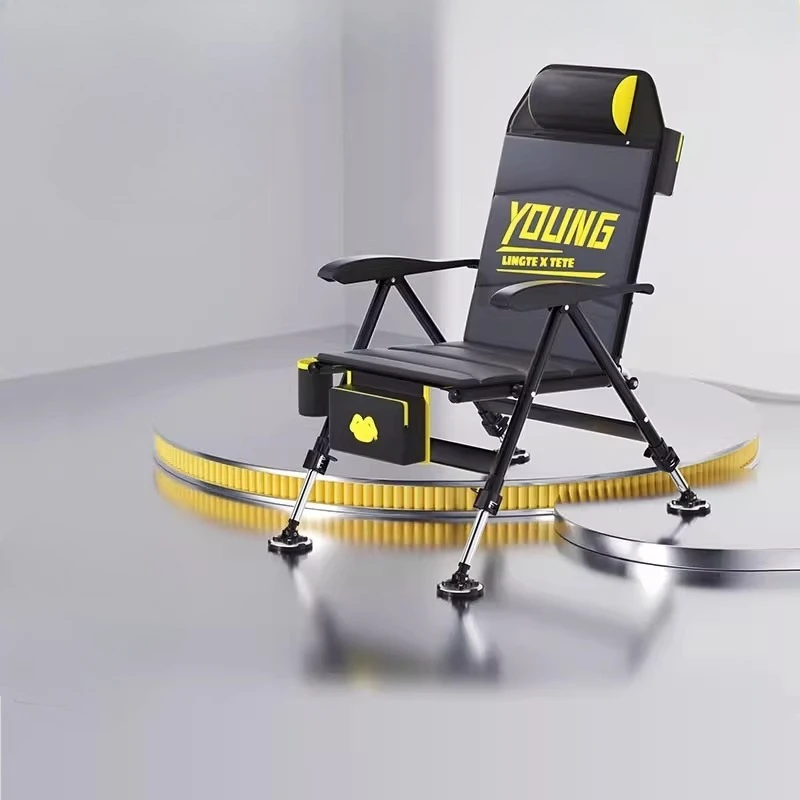 

Nordic Style Design Fishing Chair Modern Special All Terrain European Fishing Chair Folding Portable Home Furniture التخييم FYFC