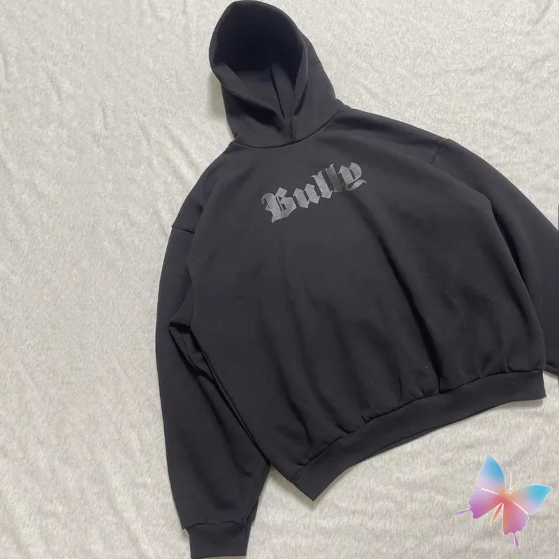 

Oversized American Kanye BULLY Hoodies High Quality Letter Print Fleece Hooded Sweatshirts Hiphop Street Casual Men Women Hoodys