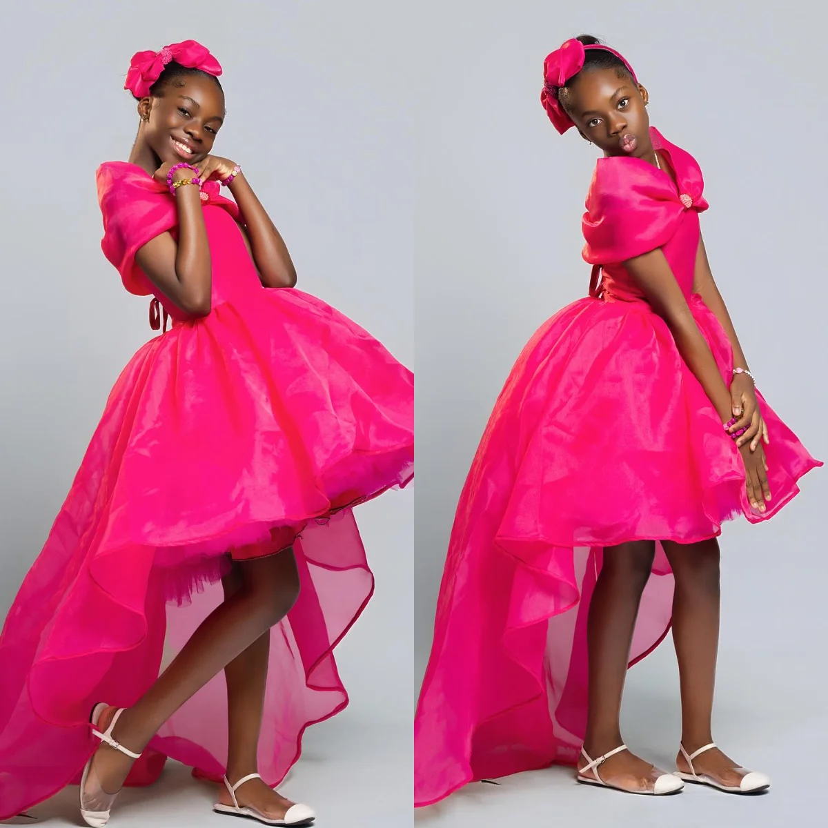 

Прекрасные высокие и низкие платья для дня рождения для девочек, платье принцессы с цветочным узором для девочек на свадьбу, детское платье для выпускного вечера по индивидуальному заказу