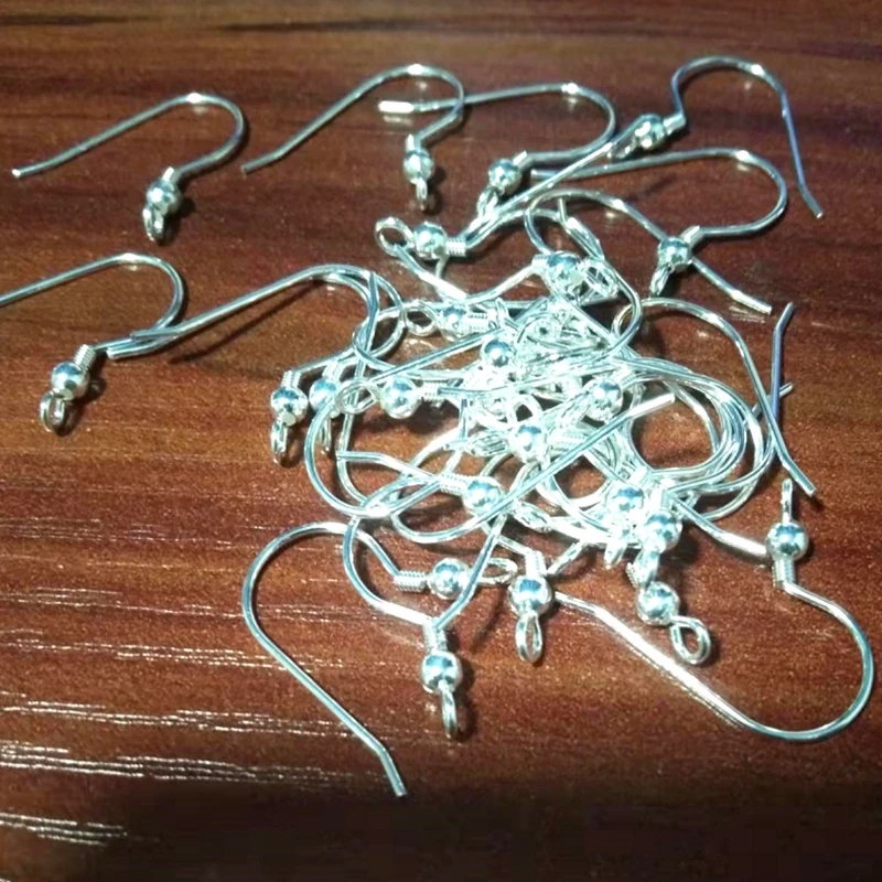 

50pcs 316 Stainless Steel Hypoallergenic Earring Hooks 22*20mm Earring Clasp Wire Diy Jewelry Making Findings Accessories