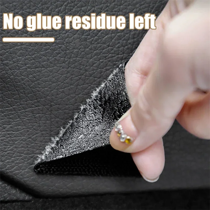 شريط تثبيت ذاتي اللصق للسيارات ، ملصق تثبيت السجاد المنزلي ، خطاف وحلقة جانبية مزدوجة ، قوي للغاية