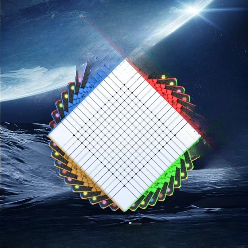 15th-order Rubik's Cube solid-color magnetic Rubik's Cube high-end high-end professional competition puzzle gift