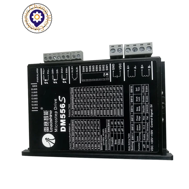 Leadshine Original New 2Phase Stepper Motor Driver DM556S Power Supply Voltage 20-50VDC Current 4.2A 5.6A Engraving Machine