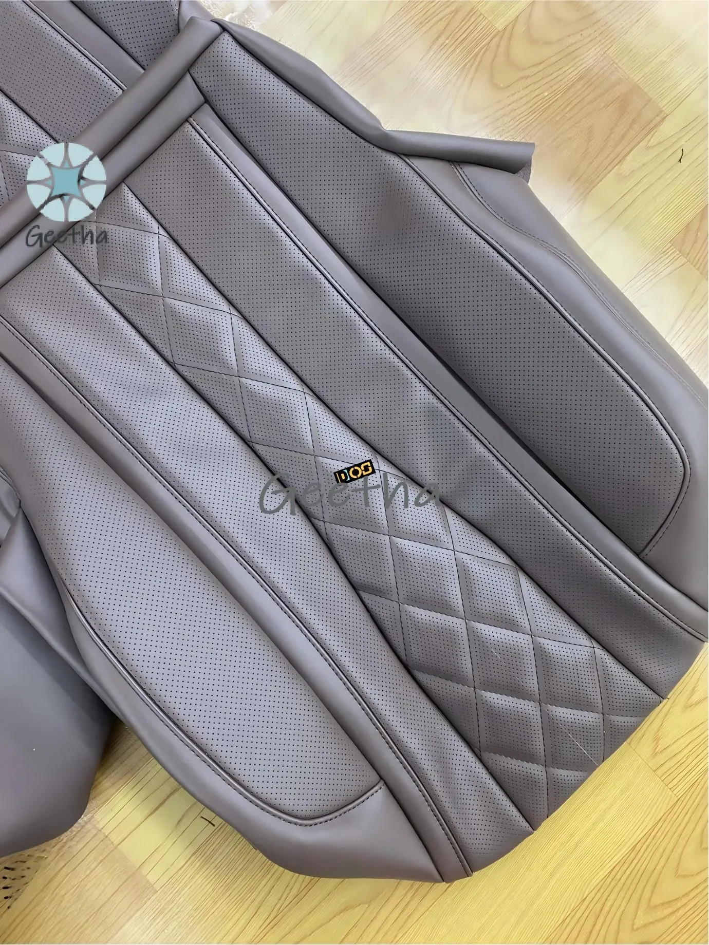 

For 2012 Mercedes-Benz S300 Custom-made Coffee-colored Seat Cover with Unique Color Patterns