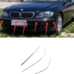 Front bumper chrome plated strip  For BMW 7 Series E66  2005-2008