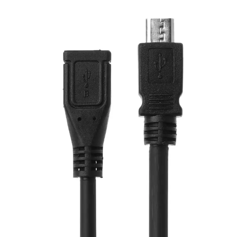 Micro USB Female to Male Data Sync Extension Cable Cord for for Huawei Android Mobile Phone Tablet