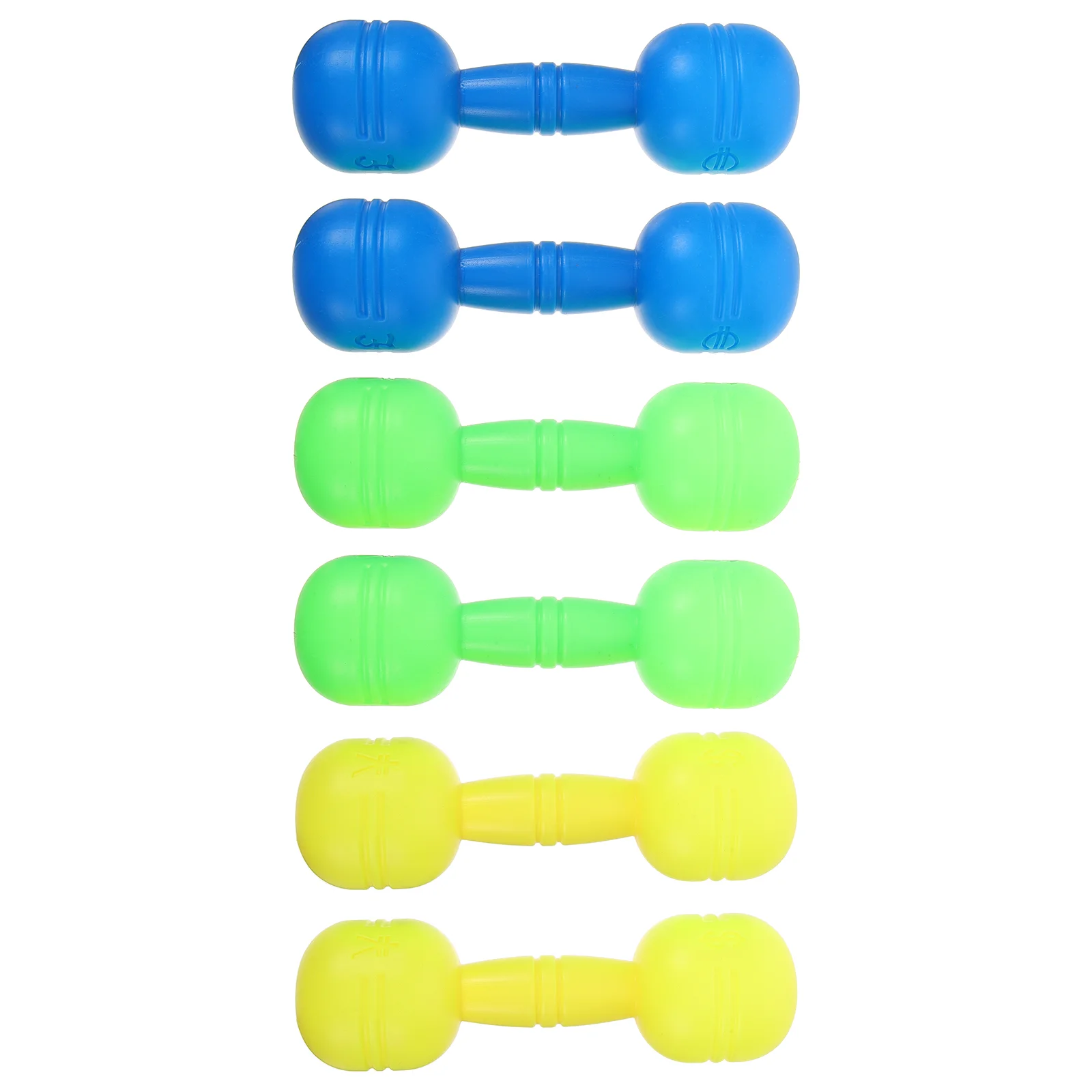 Kids Weight Set Kids Dumbbell Toy Plastic Hand Dumbbells Home Gym Exercise Barbell Kids Workout Equipment Children