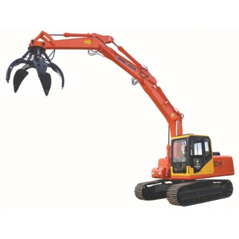 Hydraulic single-shaft steel grabber of steel grabbing equipment