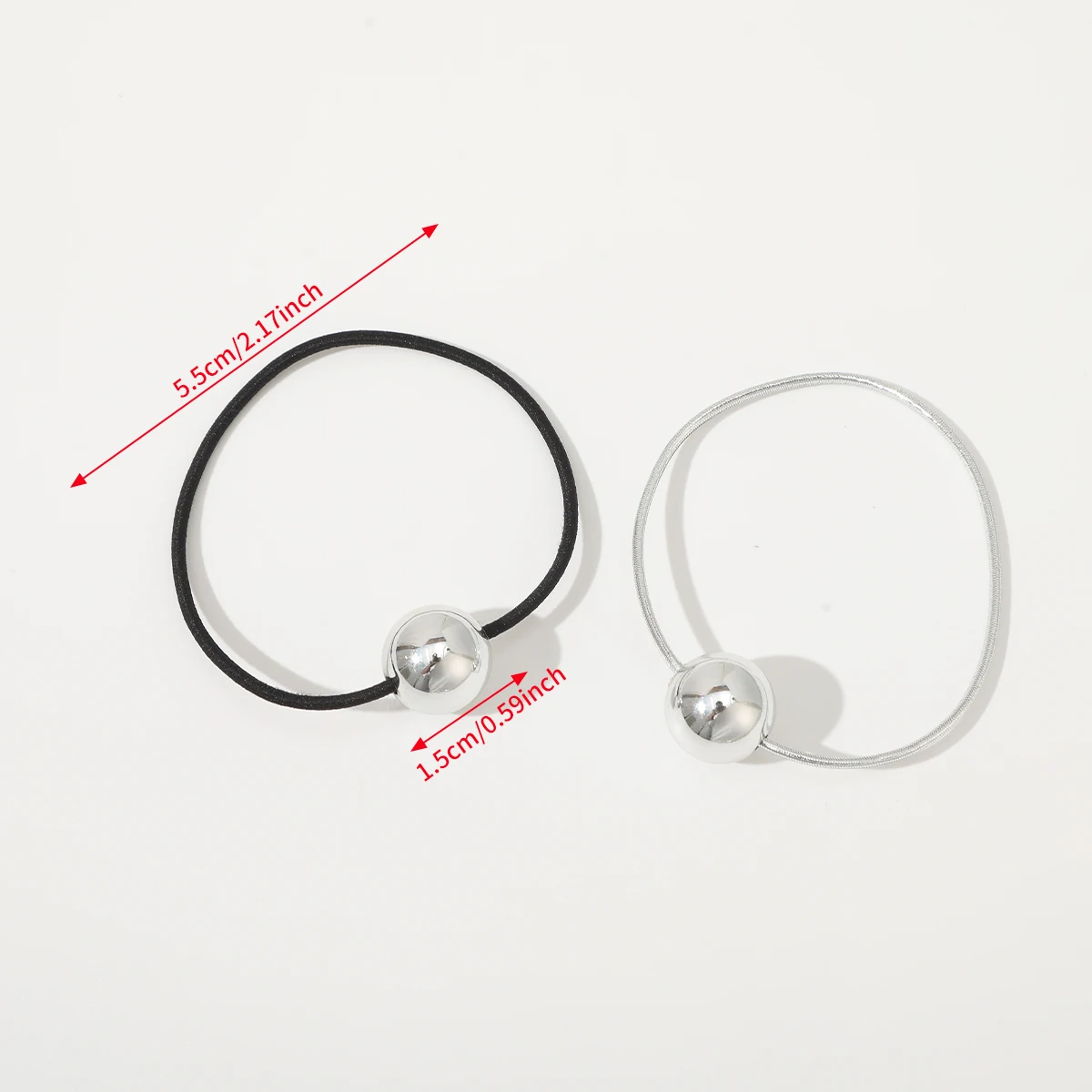 New Round Ball Hair Ties Rubber Bands Women Ponytail Elastic Gum Hair Ropes Fashion Hair Accessories