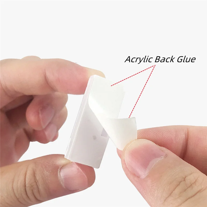 J1UL1N Cable Organizer Clip Snap Drop Wire Holder Cord Management Self-Adhesive Cable Fixed Clamp Office Deak Wiring Accessory