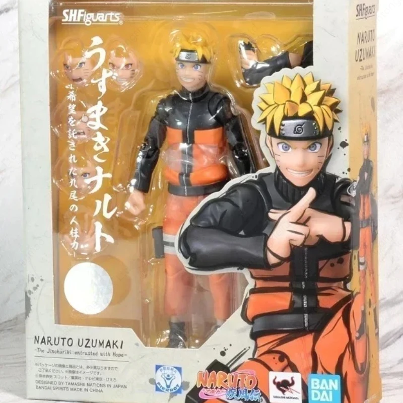 ในสต็อก Bandai SHFiguarts 2.0 Jiraiya Kakashi Hatake No. 1 Naru Sasuke Orochimaru Uchiha Madara อะนิเมะโมเดลและ y Koc Chion