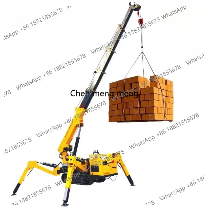 

Цена CIF 2/3/5/8/12 тонн кран-паук телескопическая стрела мини-гусеничный кран компактный кран на крыше