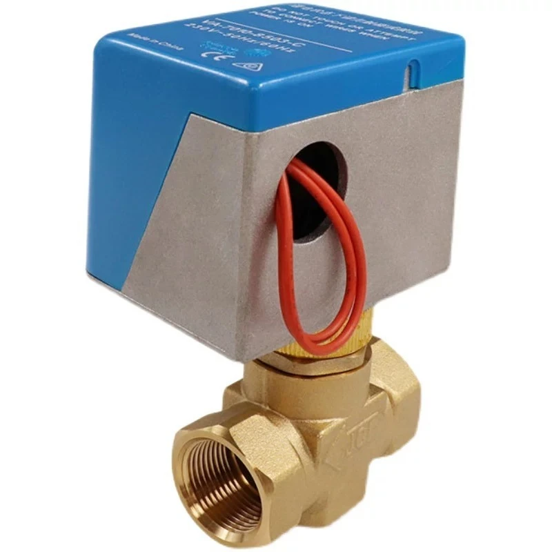 Suitable for electric two-way valve VA-7010-8503-C air conditioner solenoid actuator DN20G3/4 two-way valve