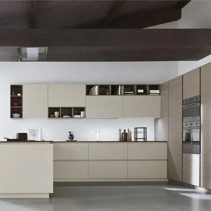 Kitchen furniture Wooden modern cabinets