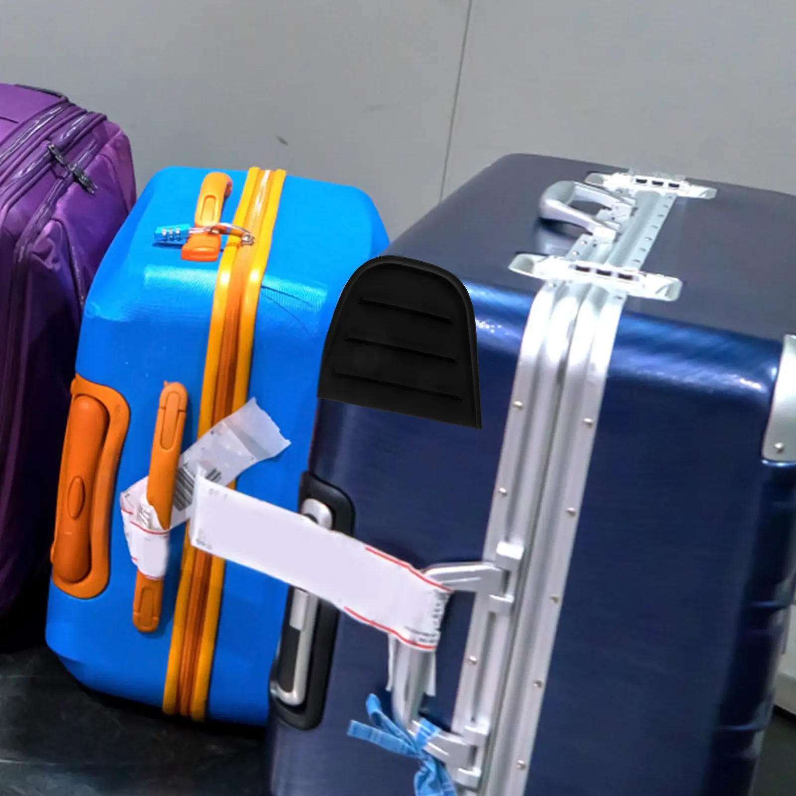 4Pcs Corner Protector Set for Luggage Suitcase Toolbox Shipping PVC Edge Guards Scratch Proof Impact Resistant Travel Protection