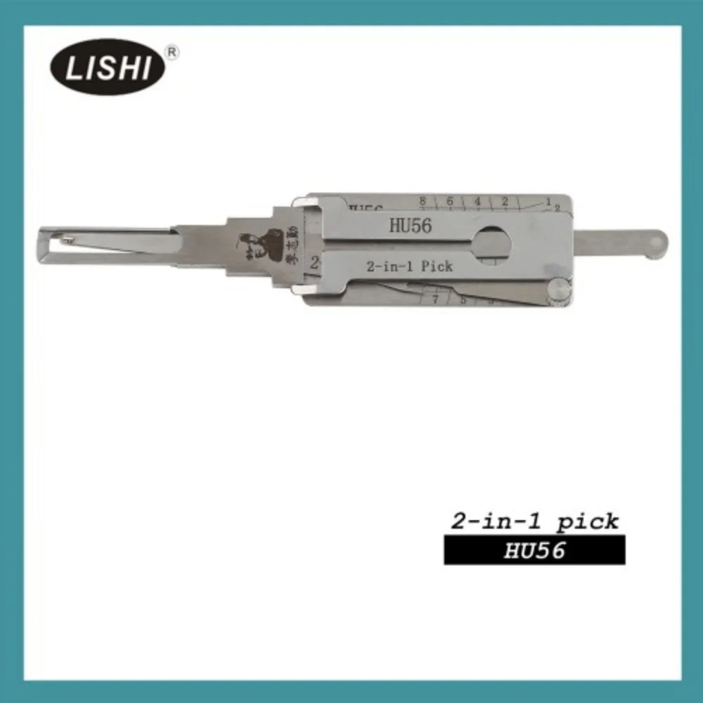 LISHI HU56 2-in-1 Auto Pick and Decoder for Mitsubishi/VOLVO Free Shipping